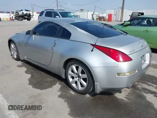 2003 Nissan 350Z Touring with VIN JN1AZ34E93T021887, listed as a IAAI auction lot 42104680 with 152,853 mi miles. Bid and sale history available at carsss.com. Image 3.