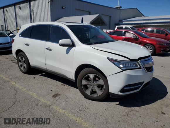 2014 Acura MDX z VIN 5FRYD4H24EB014429, wystawiony jako Copart lot #55143495 z przebiegiem 203 528 mil mil oraz Szkoda całkowita • Salvage title. Historia ofert i sprzedaży dostępna na DreamBid. Obrazek 4.