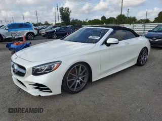 2019 Mercedes-Benz S-Class S 560 with VIN WDDXK8DB5KA037440, listed as a Copart auction lot 50696393 with 31,564 mi miles. Bid and sale history available at carsss.com. Image 1.