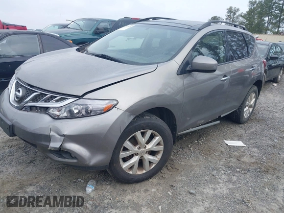 2012 Nissan Murano S with VIN JN8AZ1MW9CW220533, listed as a IAAI auction lot 41492825 with 150,409 mi miles. Bid and sale history available at carsss.com. Image 17.