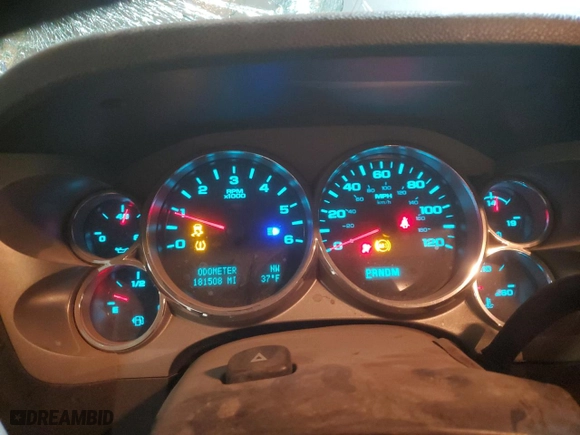 2012 Chevrolet Silverado 1500 LT with VIN 1GCRKSE71CZ206799, listed as a Copart auction lot 84660824 with 181,508 mi miles and Clean Title. Bid and sale history available at carsss.com. Image 9.