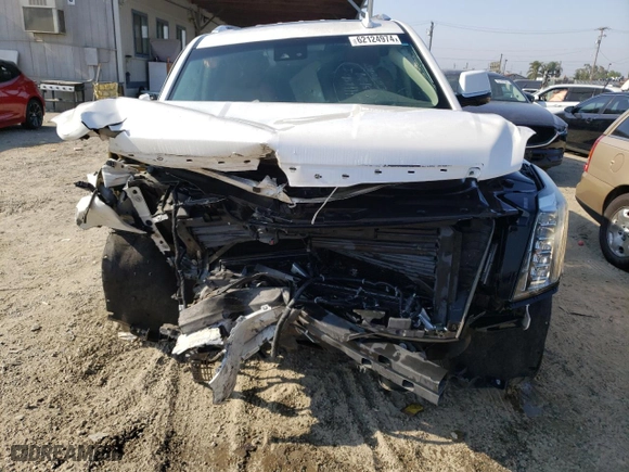 2018 Cadillac Escalade Premium Luxury with VIN 1GYS4CKJ6JR357050, listed as a Copart auction lot 62124974 with 85,825 mi miles and Salvage Title. Bid and sale history available at carsss.com. Image 5.