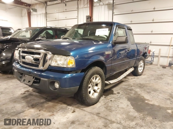 2009 Ford Ranger XLT with VIN 1FTZR45E69PA15146, listed as a IAAI auction lot 41575841 with 155,269 mi miles. Bid and sale history available at carsss.com. Image 22.