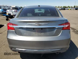 2013 Chrysler 200 LX with VIN 1C3CCBAG0DN724568, listed as a Copart auction lot 61954394 with 103,466 mi miles and Salvage Title. Bid and sale history available at carsss.com. Image 6.