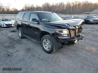 2018 Chevrolet Tahoe LS with VIN 1GNSKAKC1JR260251, listed as a Copart auction lot 84327234 with 93,633 mi miles and Salvage Title. Bid and sale history available at carsss.com. Image 12.