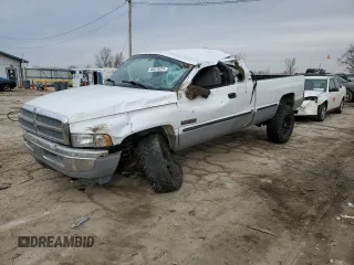1998 Dodge 2500 with VIN 1B7KF2369WJ237365, listed as a Copart auction lot 46075325 with 139,724 mi miles and Salvage Title. Bid and sale history available at DreamBid. Image 1.