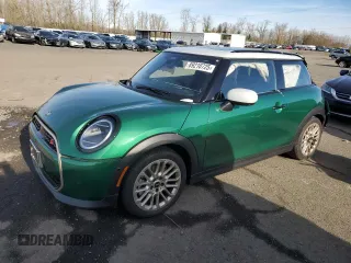 2025 MINI Hardtop Cooper S with VIN WMW23GD03S2W15276, listed as a Copart auction lot 89210725 with 3,528 mi miles and Salvage Title. Bid and sale history available at DreamBid. Image 1.