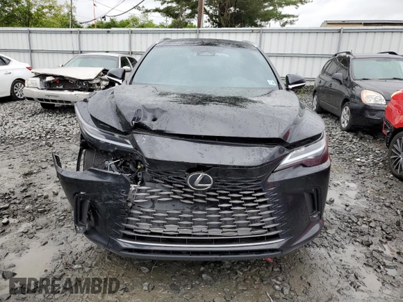2023 Lexus RX with VIN 2T2BAMCA5PC025165, listed as a Copart auction lot 54707764 with 24,793 mi miles and Salvage Title. Bid and sale history available at carsss.com. Image 5.