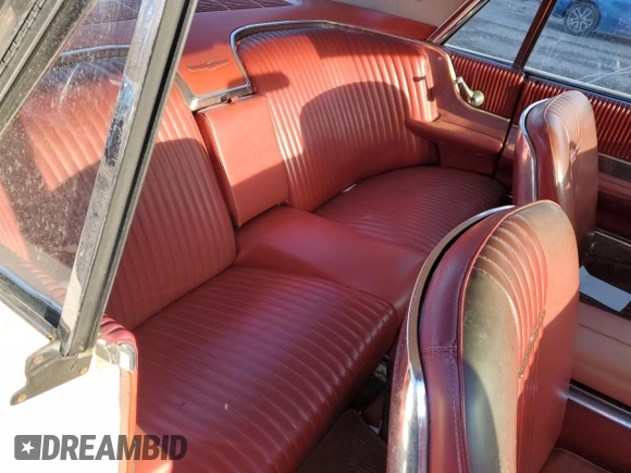 1965 Ford Thunderbird with VIN 5Y83Z114448, listed as a Copart auction lot 42417615 with 53,083 mi miles and Clean Title. Bid and sale history available at DreamBid. Image 10.