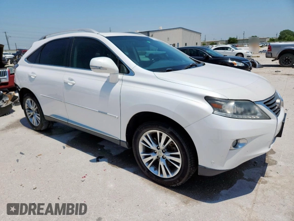 2013 Lexus RX 350 with VIN 2T2ZK1BAXDC094943, listed as a Copart auction lot 58772685 with 188,657 mi miles and Salvage title. Bid and sale history available at DreamBid. Image 4.