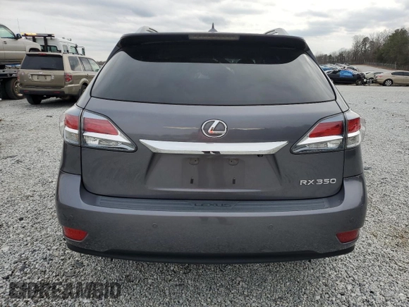 2013 Lexus RX 350 with VIN 2T2ZK1BA3DC121738, listed as a Copart auction lot 43730285 with 165,522 mi miles and Salvage Title. Bid and sale history available at DreamBid. Image 6.