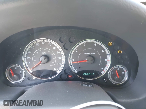 2007 Jeep Liberty Limited with VIN 1J4GK58K37W594810, listed as a IAAI auction lot 41850076 with 266,917 mi miles and . Bid and sale history available at DreamBid. Image 7.