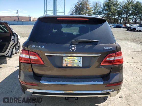 2015 Mercedes-Benz M 400 with VIN 4JGDA5GB7FA502618, listed as a Copart auction lot 49651335 with 141,495 mi miles and Clean Title. Bid and sale history available at DreamBid. Image 6.