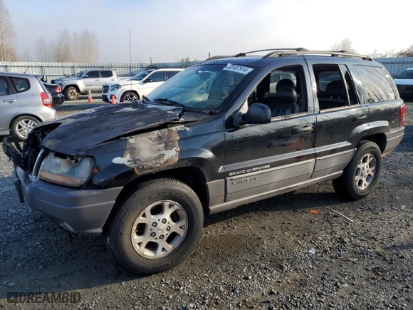1999 Jeep Grand Cherokee Laredo with VIN 1J4GW58N1XC737706, listed as a Copart auction lot 83107914 with 0 mi miles and Salvage Title. Bid and sale history available at carsss.com. Image 1.
