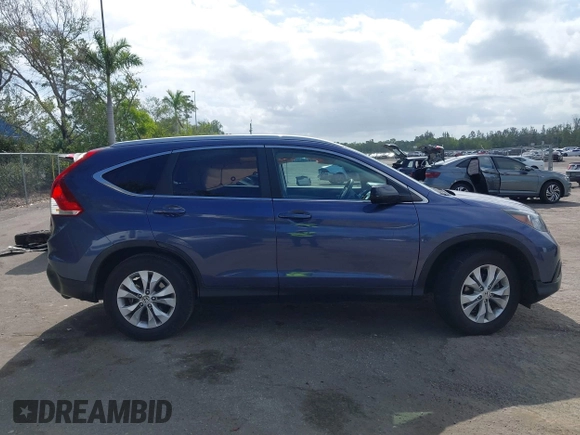 2014 Honda CR-V EX-L with VIN 5J6RM4H70EL047209, listed as a IAAI auction lot 42115691 with 46,587 mi miles and . Bid and sale history available at carsss.com. Image 14.