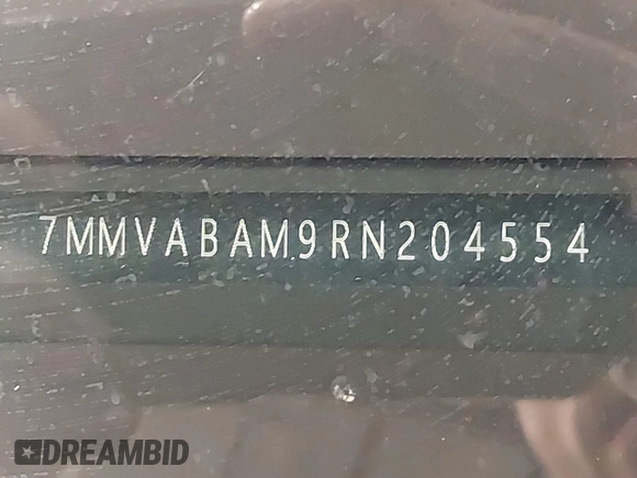 2024 Mazda CX-50 S Select with VIN 7MMVABAM9RN204554, listed as a IAAI auction lot 40833559 with 10,335 mi miles and . Bid and sale history available at DreamBid. Image 17.