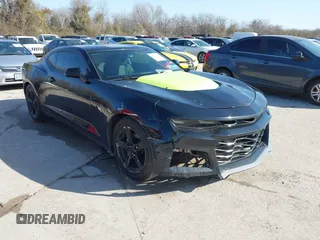 2020 Chevrolet Camaro 1LT with VIN 1G1FB1RS0L0116889, listed as a IAAI auction lot 41780194 with 45,726 mi miles. Bid and sale history available at carsss.com. Image 1.