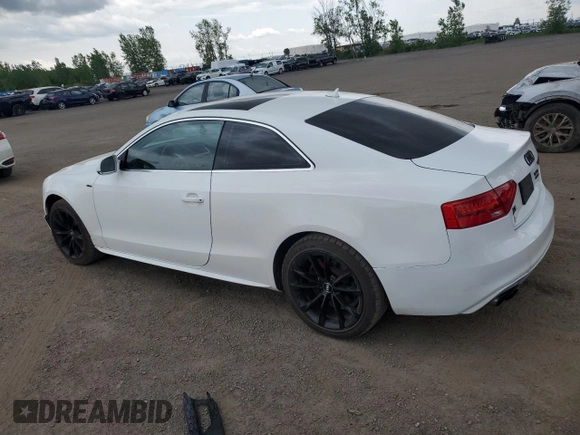2016 Audi A5 Premium with VIN WAUD2AFR4GA008613, listed as a Copart auction lot 59663125 with 119,525 mi miles and Salvage title. Bid and sale history available at DreamBid. Image 2.