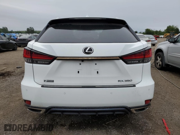 2020 Lexus RX 350 F Sport Performance с VIN 2T2YZMDA4LC219987, выставлен на аукционе Copart как лот 59854285 с пробегом 89 457 миль миль и Чистый • Clean title. История ставок и продаж доступна на DreamBid. Изображение 6.