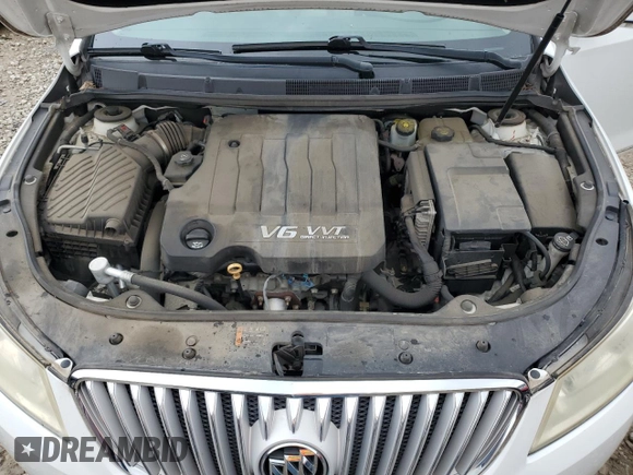 2012 Buick LaCrosse Leather with VIN 1G4GC5E32CF222073, listed as a Copart auction lot 56491105 with 93,203 mi miles and Salvage title. Bid and sale history available at DreamBid. Image 11.