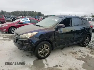 2015 Hyundai Tucson GLS with VIN KM8JT3AF9FU002360, listed as a Copart auction lot 45791245 with 44,485 mi miles and Salvage Title. Bid and sale history available at DreamBid. Image 14.