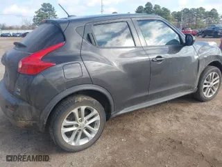 2013 Nissan Juke S with VIN JN8AF5MR9DT215796, listed as a IAAI auction lot 41458556 with 179,081 mi miles. Bid and sale history available at carsss.com. Image 4.