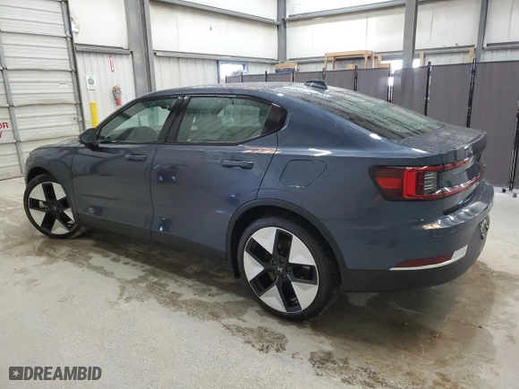 2023 Polestar 2 with VIN YSMED3KAXPL113775, listed as a Copart auction lot 73656184 with 15,279 mi miles and Clean Title. Bid and sale history available at carsss.com. Image 2.