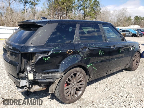2017 Land Rover Range Rover Sport z VIN SALWR2FE7HA131214, wystawiony jako Copart lot #45573195 z przebiegiem 103 552 mil mil oraz Szkoda całkowita • Salvage title. Historia ofert i sprzedaży dostępna na DreamBid. Obrazek 3.