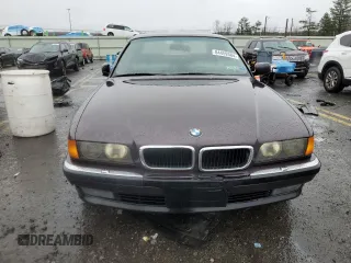 1997 BMW 7 Series 740il with VIN WBAGJ8329VDM00157, listed as a Copart auction lot 84459384 with 179,307 mi miles and Clean Title. Bid and sale history available at carsss.com. Image 5.