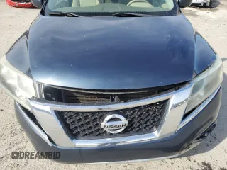 2013 Nissan Pathfinder SL with VIN 5N1AR2MN3DC671576, listed as a Copart auction lot 46727815 with 124,834 mi miles and Salvage Title. Bid and sale history available at DreamBid. Image 12.