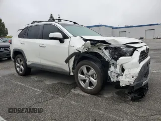 2020 Toyota RAV4 Hybrid Limited with VIN 2T3DWRFV1LW071666, listed as a Copart auction lot 50371885 with 105,854 mi miles and Clean Title. Bid and sale history available at carsss.com. Image 4.