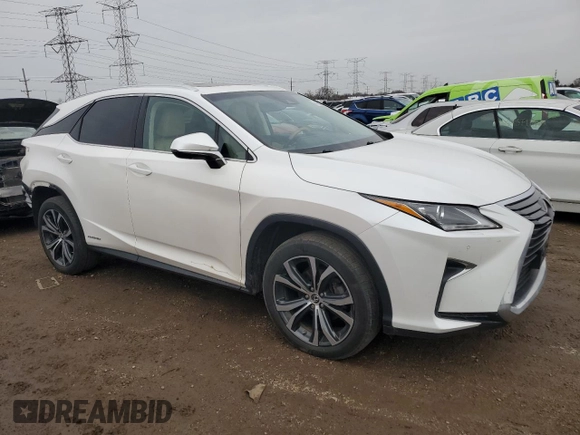 2019 Lexus RX with VIN 2T2BGMCA3KC039265, listed as a Copart auction lot 48800865 with 75,501 mi miles and Salvage Title. Bid and sale history available at carsss.com. Image 4.