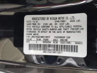 2008 Infiniti G37 Coupe Journey with VIN JNKCV64E18M115877, listed as a IAAI auction lot 42061194 with Not Provided miles. Bid and sale history available at carsss.com. Image 9.