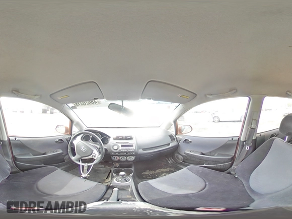 2007 Honda Fit Sport with VIN JHMGD37677S068338, listed as a Copart auction lot 48020315 with 233,297 mi miles and Salvage Title. Bid and sale history available at carsss.com. Image 13.