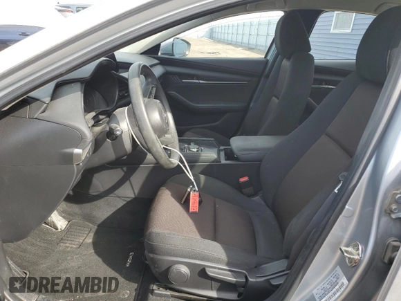 2021 Mazda 3 2.0 with VIN JM1BPAA75M1334174, listed as a Copart auction lot 48397425 with 78,044 mi miles and Salvage Title. Bid and sale history available at DreamBid. Image 7.