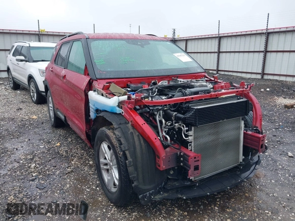2020 Ford Explorer XLT with VIN 1FMSK8DH7LGB41348, listed as a IAAI auction lot 41547113 with 76,372 mi miles and . Bid and sale history available at DreamBid. Image 1.