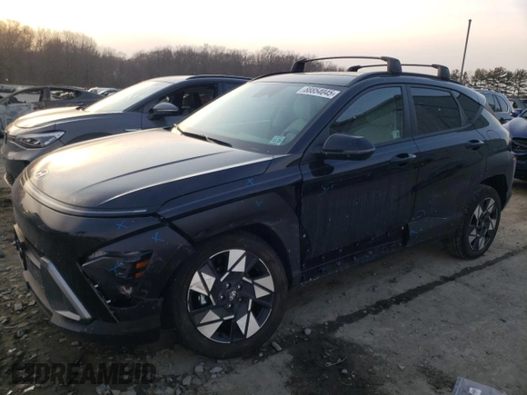 2025 Hyundai Kona SEL Convenience with VIN KM8HCCAB7SU214891, listed as a Copart auction lot 88854045 with 1,660 mi miles and Salvage Title. Bid and sale history available at DreamBid. Image 1.