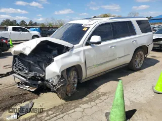 2017 Cadillac Escalade Premium Luxury with VIN 1GYS3CKJ0HR314319, listed as a Copart auction lot 49994725 with 96,094 mi miles and Salvage title. Bid and sale history available at DreamBid. Image 1.