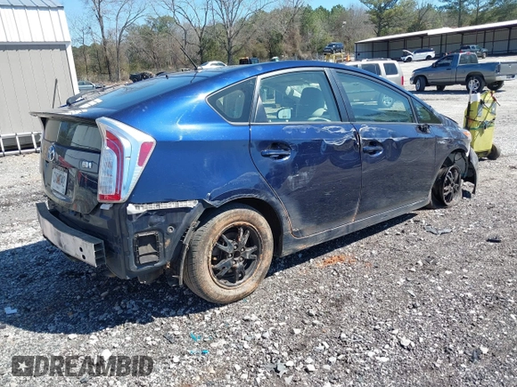 2014 Toyota Prius Four with VIN JTDKN3DU7E0375321, listed as a IAAI auction lot 41743979 with 181,670 mi miles. Bid and sale history available at carsss.com. Image 4.