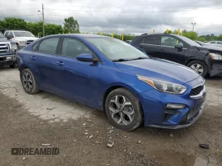 2019 Kia Forte LXS with VIN 3KPF24ADXKE122906, listed as a Copart auction lot 59979755 with 80,567 mi miles and Non repairable. Bid and sale history available at DreamBid. Image 4.