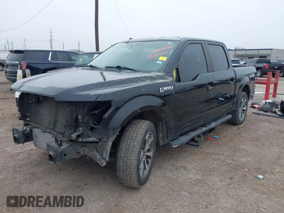 2019 Ford F-150 XL with VIN 1FTEW1CP1KKD24603, listed as a IAAI auction lot 41464661 with 139,975 mi miles and . Bid and sale history available at carsss.com. Image 2.