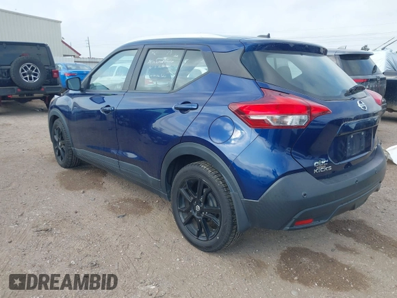 2020 Nissan Kicks SV with VIN 3N1CP5CV8LL568438, listed as a IAAI auction lot 41961744 with 59,872 mi miles. Bid and sale history available at carsss.com. Image 3.