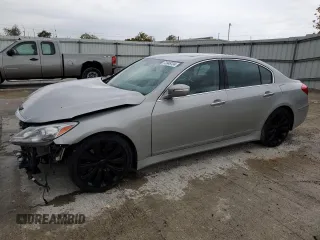 2012 Hyundai Genesis 5.0L R-Spec with VIN KMHGC4DH1CU203677, listed as a Copart auction lot 72848124 with 116,897 mi miles and Salvage Title. Bid and sale history available at carsss.com. Image 1.