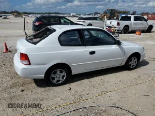 2002 Hyundai Accent GL with VIN KMHCG35C82U230535, listed as a Copart auction lot 77709454 with 116,200 mi miles and Non Repairable. Bid and sale history available at carsss.com. Image 3.