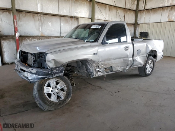 2006 Chevrolet Silverado 1500 Work Truck with VIN 3GCEC14V06G137520, listed as a Copart auction lot 42435345 with 352,386 mi miles and Salvage Title. Bid and sale history available at carsss.com. Image 1.
