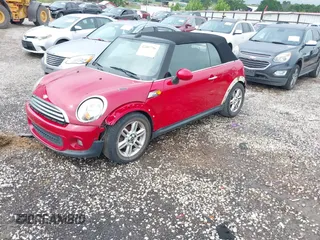 2011 MINI Convertible with VIN WMWZN3C55BT132820, listed as a IAAI auction lot 42407756 with Not provided miles and . Bid and sale history available at DreamBid. Image 2.