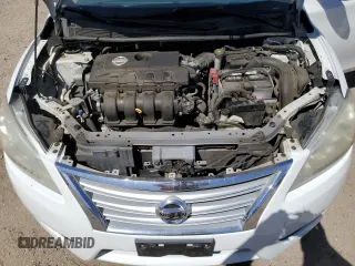 2013 Nissan Sentra S with VIN 3N1AB7AP2DL698786, listed as a Copart auction lot 54260425 with 108,433 mi miles and Salvage Title. Bid and sale history available at DreamBid. Image 11.