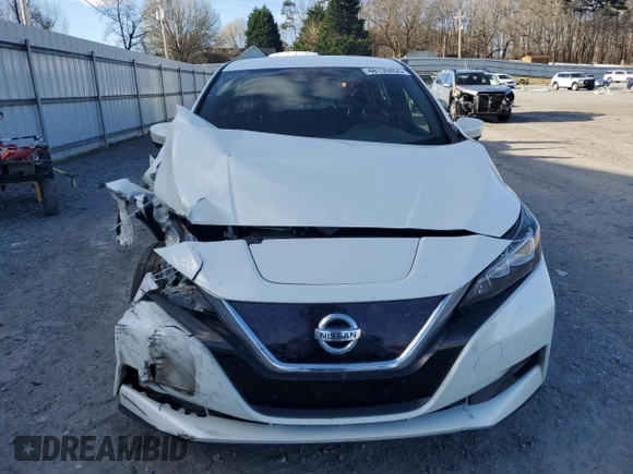 2022 Nissan LEAF SV Plus with VIN 1N4BZ1CV7NC562081, listed as a Copart auction lot 48139455 with 69,906 mi miles and Salvage Title. Bid and sale history available at DreamBid. Image 5.