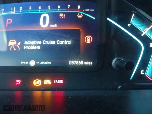 2022 Honda Odyssey EX-L with VIN 5FNRL6H73NB034607, listed as a IAAI auction lot 41238103 with 57,868 mi miles and . Bid and sale history available at DreamBid. Image 15.