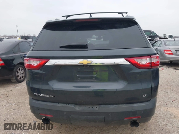 2018 Chevrolet Traverse LT Leather with VIN 1GNEVHKW1JJ218359, listed as a IAAI auction lot 41472457 with 118,412 mi miles. Bid and sale history available at carsss.com. Image 16.